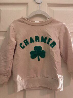 18-24 MONTHS Etsy "CHARMER" Long-Sleeve Shirt / Sweatshirt